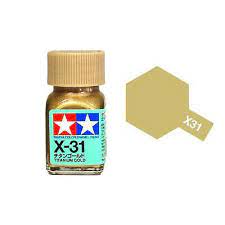 Tamiya  Enamel Paint X-31 Titanium Gold