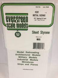 Evergreen Scale Models #4530 Metal Siding