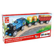 Hape battery powered rolling stock set