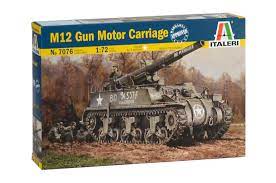 Italeri 1.72 M12 Gun Motor Carriage