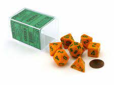 Polyhedral Dice Set Speckled Lotus