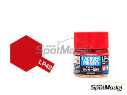 Tamiya lacquer paint LP-42 Mica Red