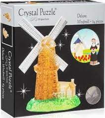 Crystal Puzzle 3D Deluxe Windmill