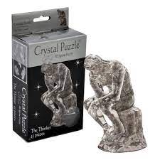 Crystal Puzzle 3D The Thinker