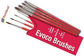 Humbrol Evoco Brush Pack - 0,2,4,6