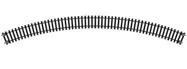 Hornby 3rd Radius Double Curve 45deg R609