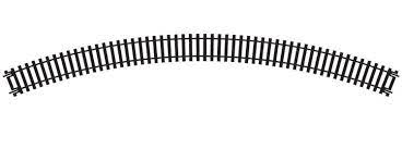 Hornby 3rd Radius Double Curve 45deg R609