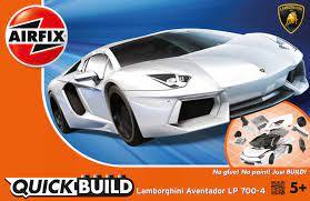 Airfix Quick Build Lamborghini Aventador White
