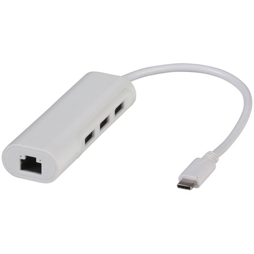 USB-C HUB W/3XUSB3.0+LAN 10/100/1000MBPS