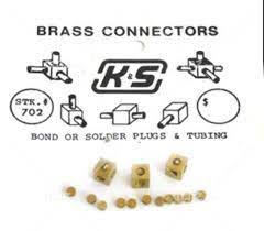 K & S Brass Connectors # 702
