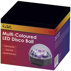 LIGHT LED ROTATE MINI BALL RGB 240V