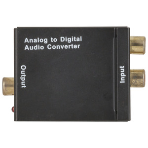 CNVTR AUD ANLG-DIG L+R RCA-COAX/TOS 5VDC