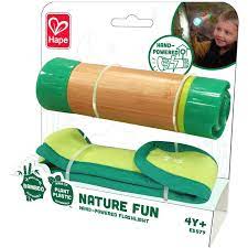 Hape Nature Fun Hand Powered Flashlight