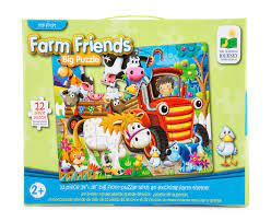 My first big puzzle- Farm Friends