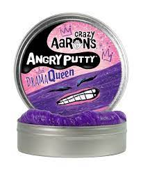 Aarons Thinking Putty 10cm Angry Putty- Drama Queen