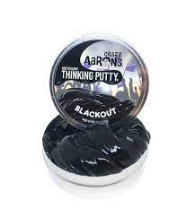 Aarons Thinking Putty 10cm Black Out