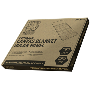 100W Canvas Blanket Solar Panel