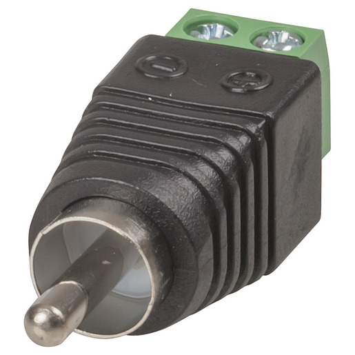 ADAP PLG RCA - SCREW TERMINALS