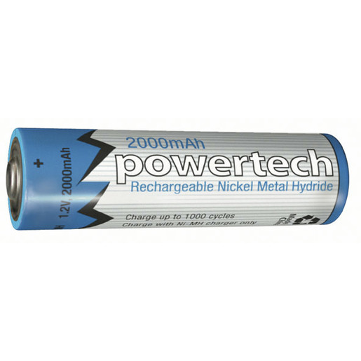 BATT NIMH AA 1.2V 2000MAH NIPPLE