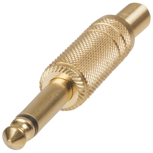 PLG LINE 6.5MM MONO MTL GLD W/SPRING