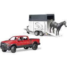 Bruder Ram power wagon with horse float