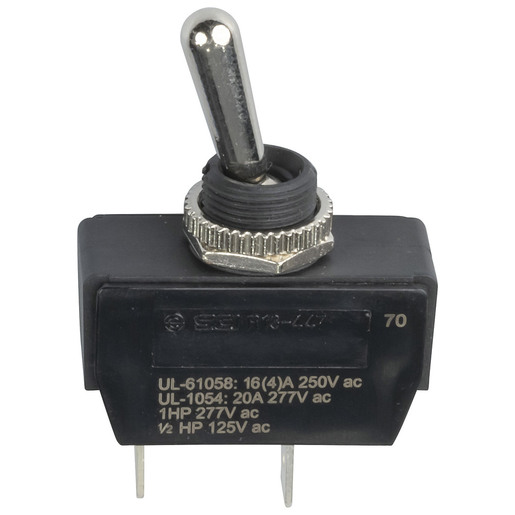 SWITCH TOGGLE SPST IP56 240VAC 20A