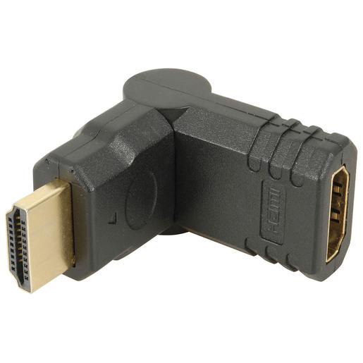 ADPT HDMI PLG-SKT SWIVEL 180DEG