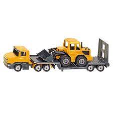 SIKU 1616 Scania Low Loader with Front Loader