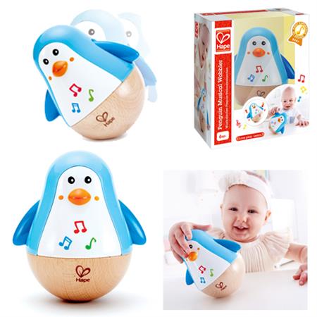 Hape musical wobbler Penguin