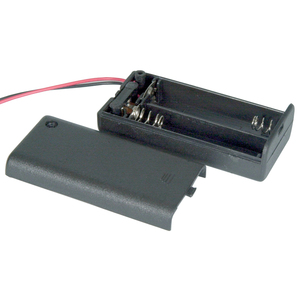 BATT HOLDER 2AA SWITCHED ENCLOSED
