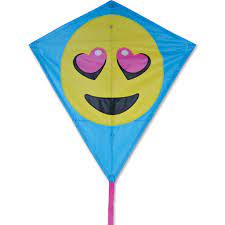 Pop up Plastic Diamond Kite
