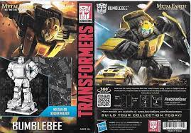 Metal Earth Transformer Bumble Bee