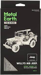 Metal Earth ICONX Willys MB Jeep
