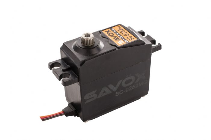 Savox STD size SC-0252MG 10.5kg/cm, Digital Servo, 0.19 sec, 6.0V 49g