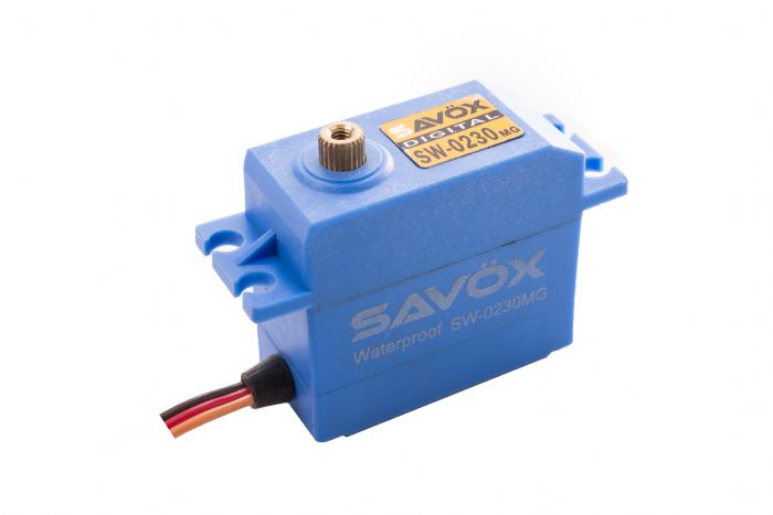 Savox Waterproof Servo, SW-0230MG, 8kg-cm, 7.4V