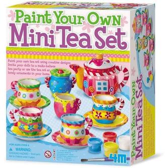 4M Mini Tea Set Paint Your Own