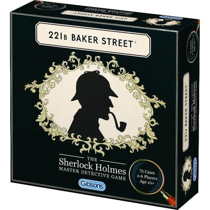 221B Bakers Street. The Sherlock Holmes Master Detective Game