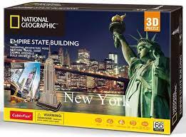 National Geographic New York-Empire State 3D Puzzle