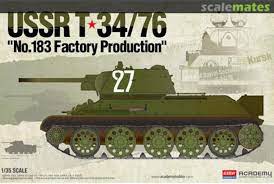Academy 1/3USSR T 34/76  German