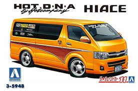 Aoshima 1/24 Hiace Van HOTCO