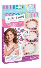 Charm Bracelets Pink- make it real