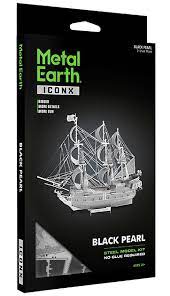 Metal Earth ICONX- Black Pearl