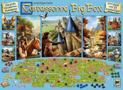 Carcassonne Big Box - Base game and 11 expansions