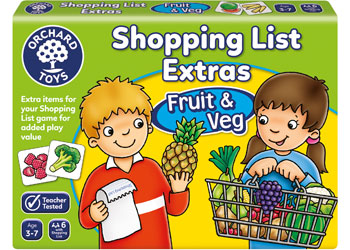 Orchard Toys Shopping List Extras Fruit and Veg