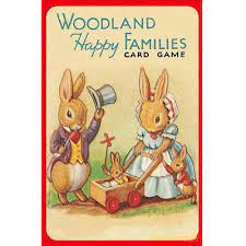 Woodlands Happy Family Card Game