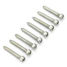 Du-Bro Socket Head Sheet Metal Screws No.4 x 1"" #384