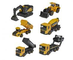 Majorette Volvo Construction Vehicles