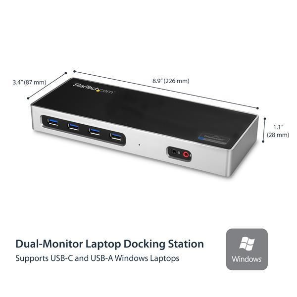 STARTECH USB C DOCK