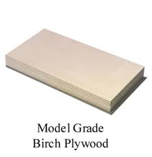 Birch Plywood 1/4x6x12