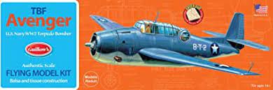 Guillow's TBF Avenger Flying Model Kit